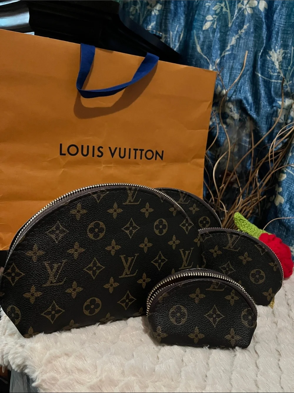 None nwt monogram